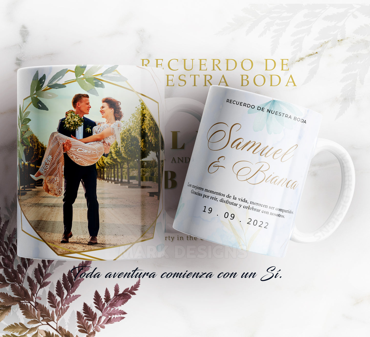 Recuerdo de nuestra boda.