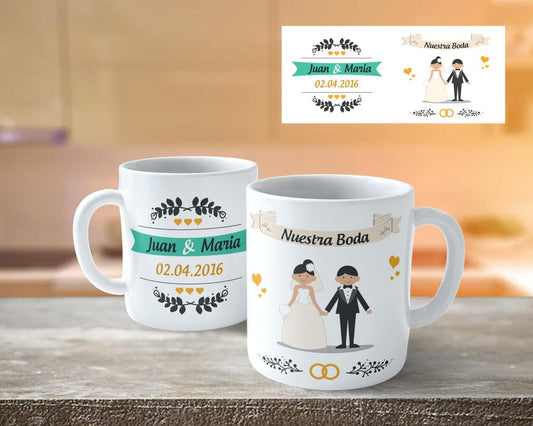 Aniversario de Bodas - Diseños Personalizables.